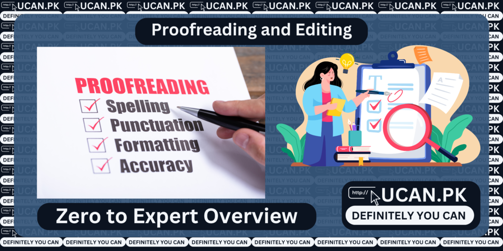 Proofreading and Editing